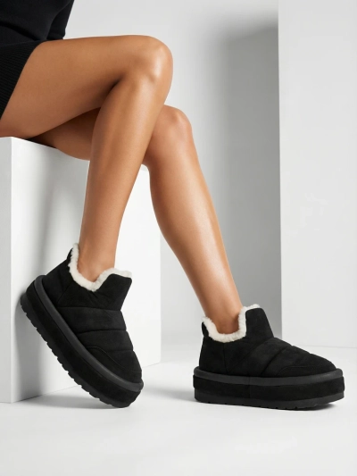 Royalfashion Dámske krátke čižmy Zoeno a'la snow boots