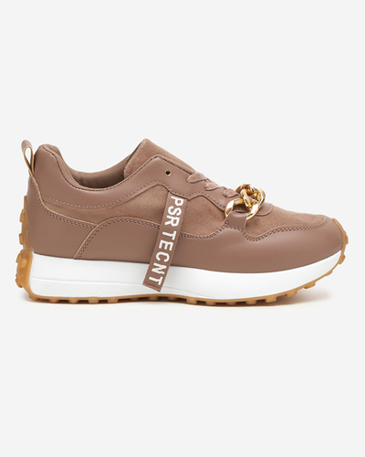 Hnedo-ružová dámska športová obuv Arikas - Obuv