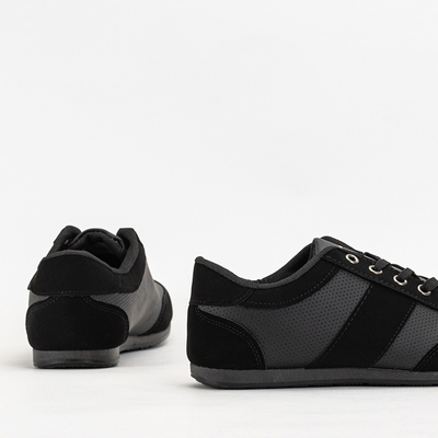 Čierne pánske športové topánky tenisky typu Trizu - Obuv