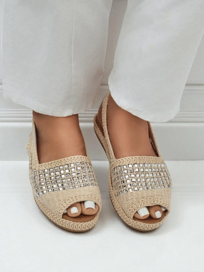 Dámske espadrilky so štrasom Belle Sparkle