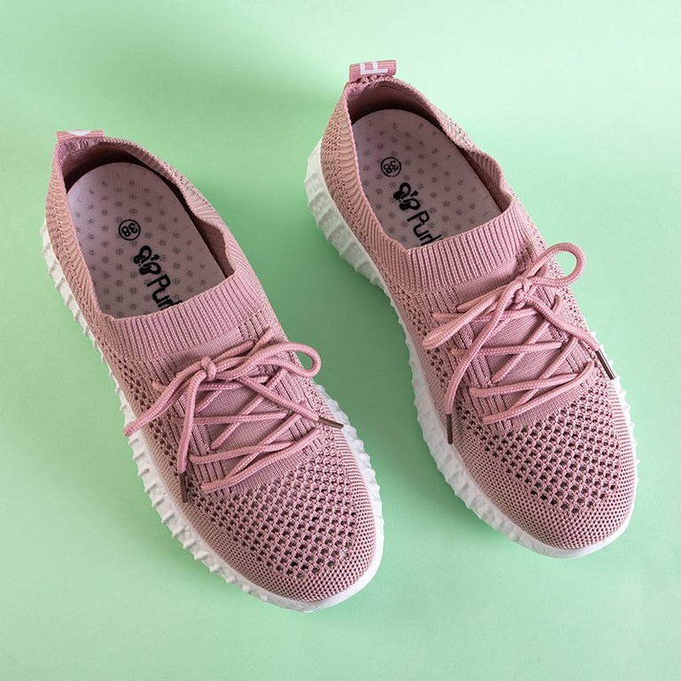 Tmavo ružová dámska športová obuv Melete - Obuv