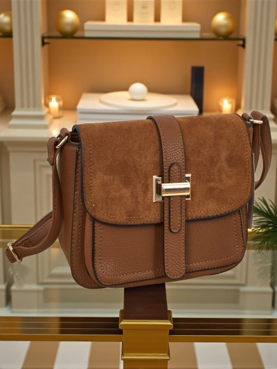 Majhna ženska torbica iz eko usnja Seray