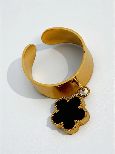 Dolce Vita zapestnica z obročem in okrasnimi obeski