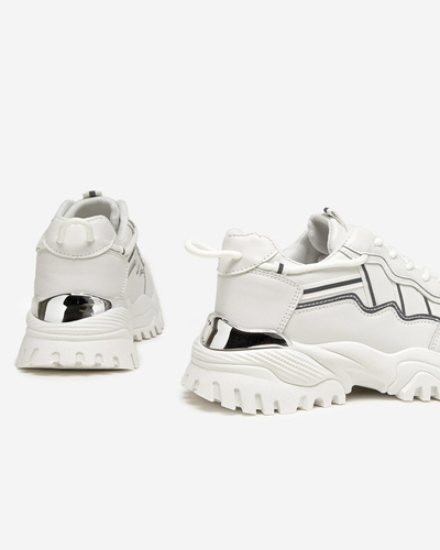 Biela dámska športová obuv Jenirso tenisky - Obuv