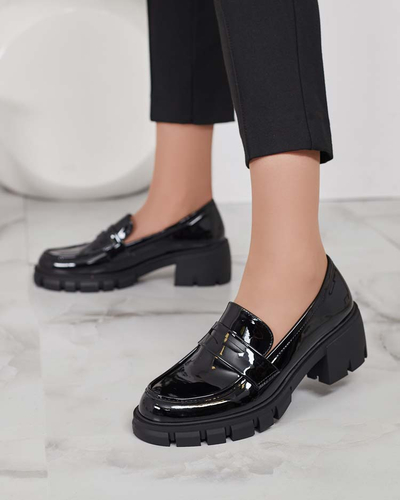 Royalfashion Dámske mokasíny na nízkom podpätku Denebel