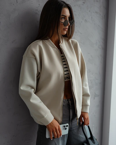 Royalfashion Bomberka so zipsom
