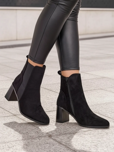 Dámske kotníkové čižmy s opätkom Royalfashion Enotto