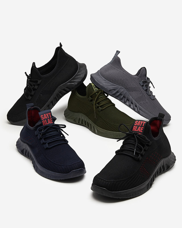 Čierno-červená pánska športová obuv Kertino - Obuv