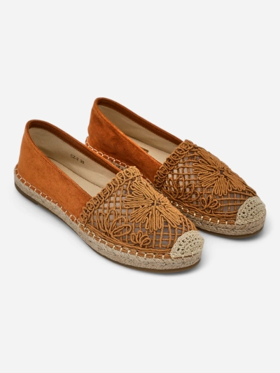 Royalfashion Dámske perforované espadrilky Verela