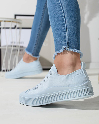 Svetlomodré dámske športové tenisky Dollof- Footwear