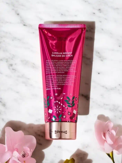 Luxelux Telový balzam s vôňou ruže 300 ml