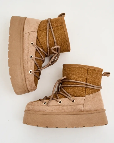 Royalfashion Dámske šnurovacie snehule Filori