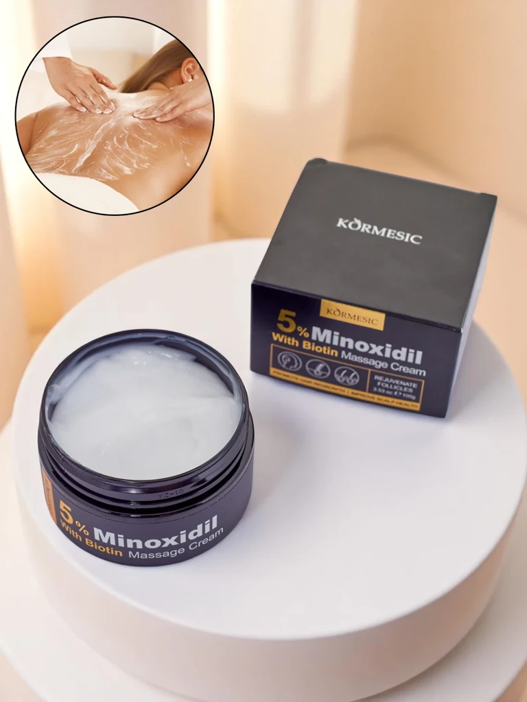 Kormesic masážny krém na vlasovú pokožku s biotínom – stimuluje rast vlasov