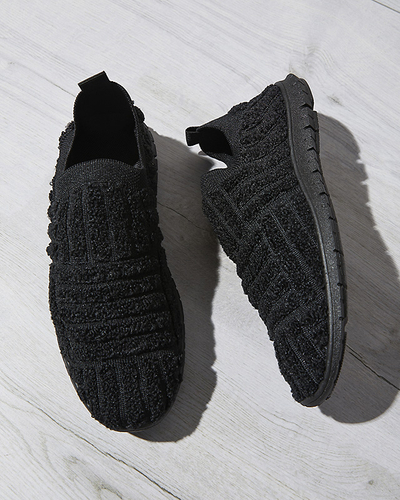 Čierne dámske športové tenisky Kerliv- Obuv