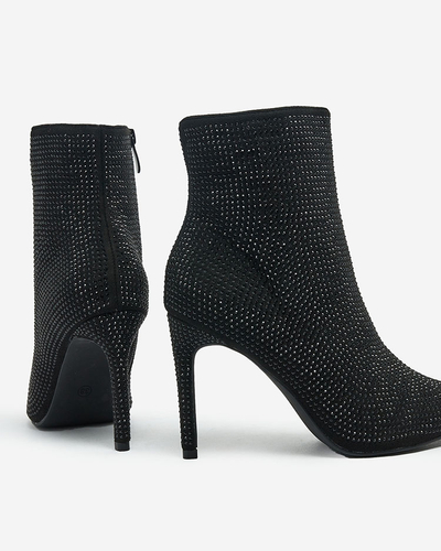 Royalfashion Dámske čižmy Lekirisa Zirconia Stiletto