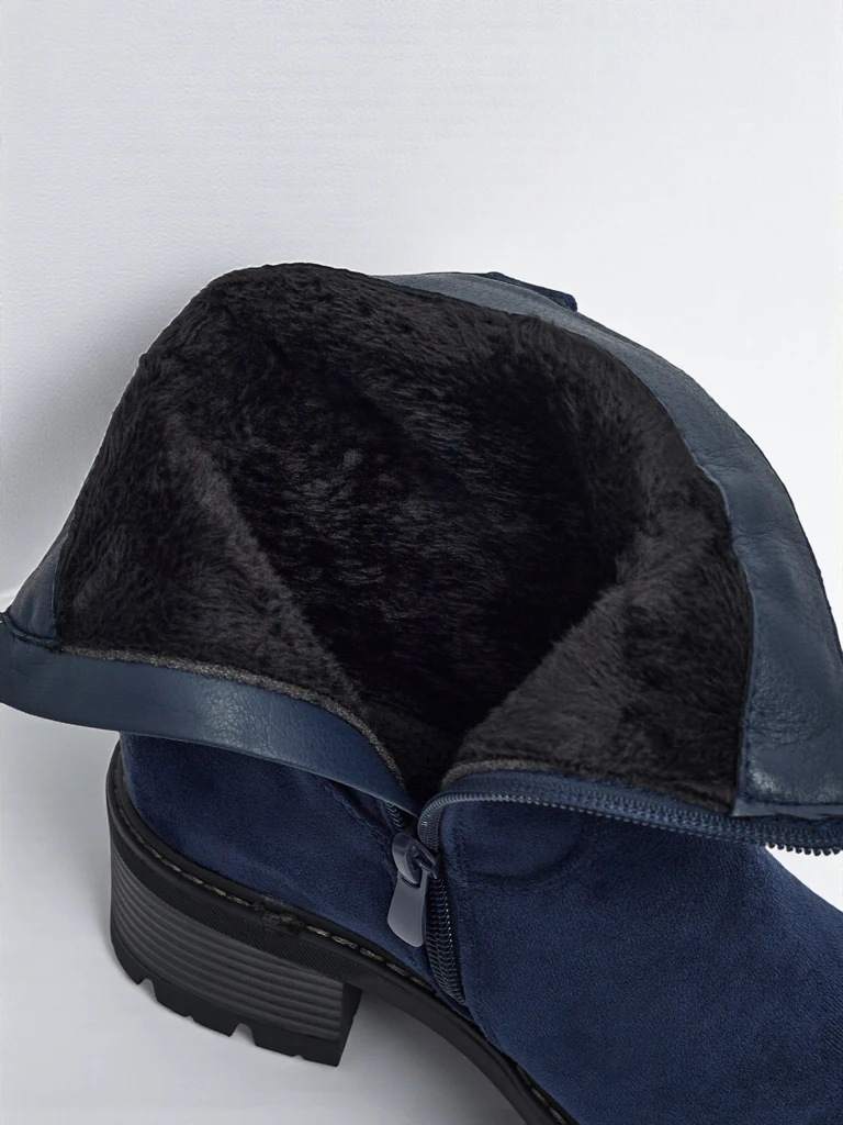 Visoki ženski gležnarji iz eko semiša Carmine