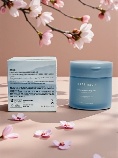 Bombažne kozmetične blazinice - vlažilne, s hialuronsko kislino