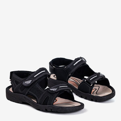 Černé pánské sandály Brendon - obuv 1