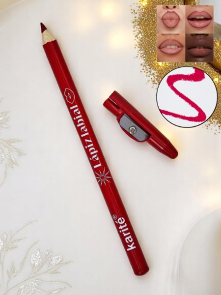 Pery ceruzka s orezávátkom v odtieni Stunna Red