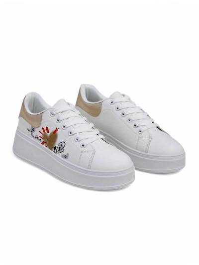 Royalfashion dámske platformové tenisky s potlačou Alcape