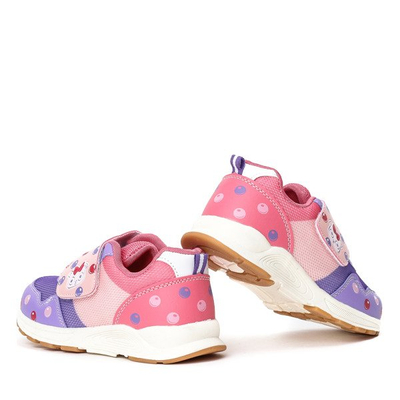 Oliena dívčí fialové boty - obuv