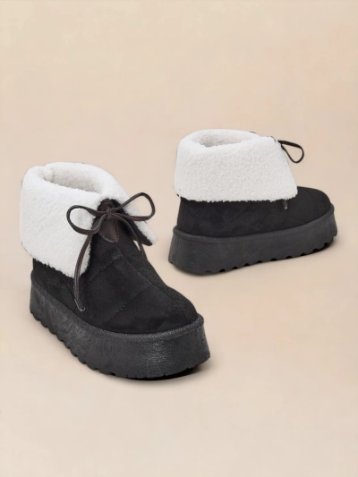 Dámske šnurovacie snehule Royalfashion Wdeno