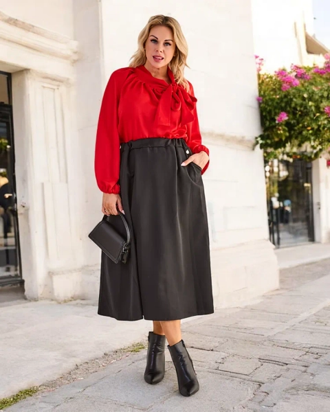 Dámska midi sukňa Royalfashion