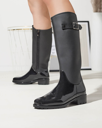 Čierne dámske podkolienky Bevirdo- Obuv