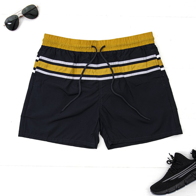 Tmavošedé pánske športové šortky Kraťasy - oblečenie