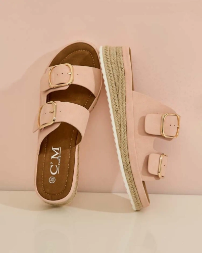 Royalfashion Dámske žabky s prackami Ossfo