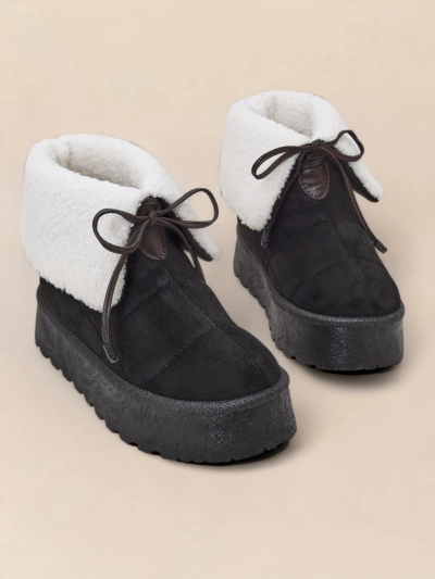 Dámske šnurovacie snehule Royalfashion Wdeno