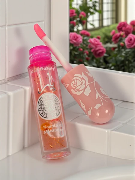 Bleščilo za ustnice z bleščicami, ki spreminja barvo