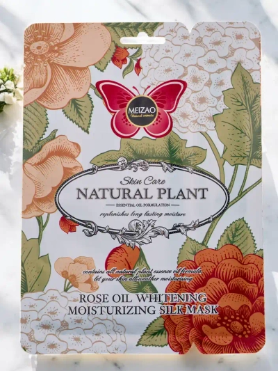 Prírodná rastlina - Sada séra s ceramidmi a masky s ružou 6g+36g x 10ks