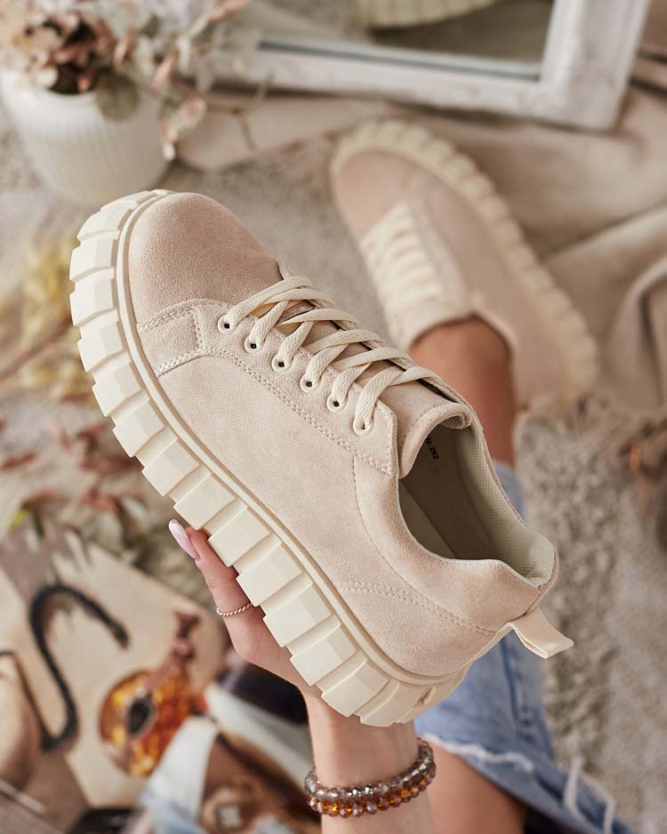 Royalfashion Dámska športová obuv na platforme moon