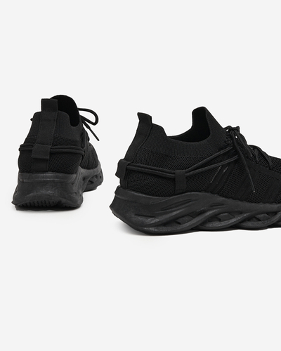 Čierne dámske nazúvacie športové topánky Serinto - obuv