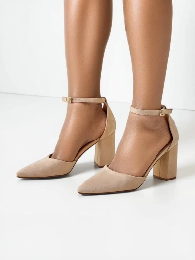 Royalfashion Dámske pumps z ecovlneného materiálu Caldeno
