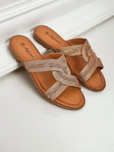 Royalfashion Ženski natikači pleteni Woven Breeze