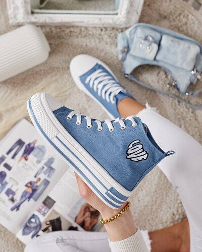 Royalfashion Dámske športové tenisky s potlačou