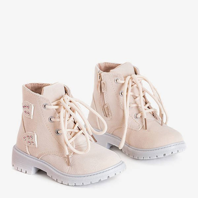 Béžové dievčenské topánky Meridal - Obuv