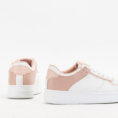 Bielo - ružová dámska športová obuv Sney - Footwear