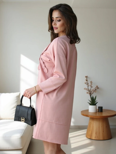 Royalfashion Dámske látkové šaty