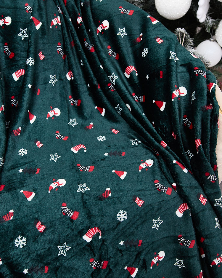 Royalfashion Vianočná deka Prehoz na posteľ 160x200