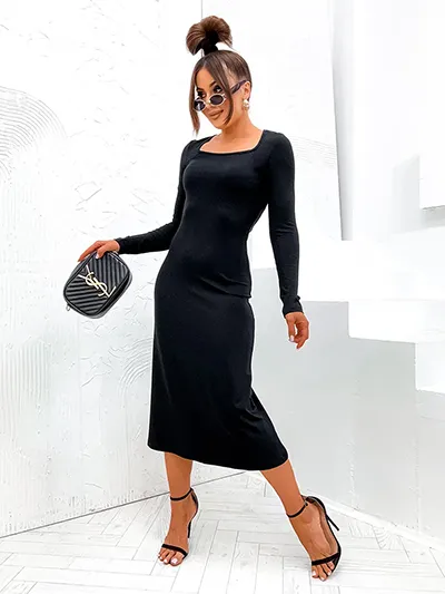 Royalfashion Dlhé dámske šaty