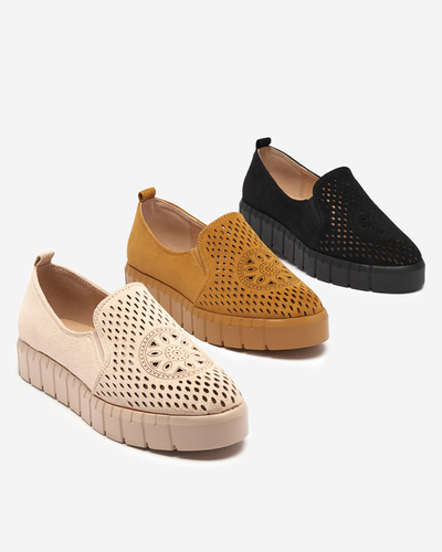 Dámske čierne prelamované topánky Ihalmi - Obuv