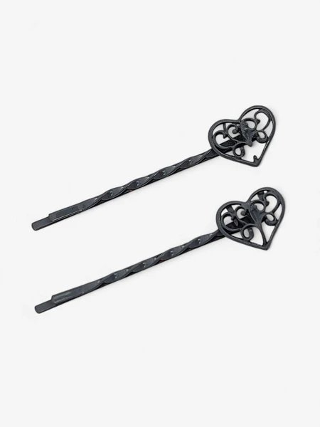 Royalfashion Sponky do vlasov so srdiečkami