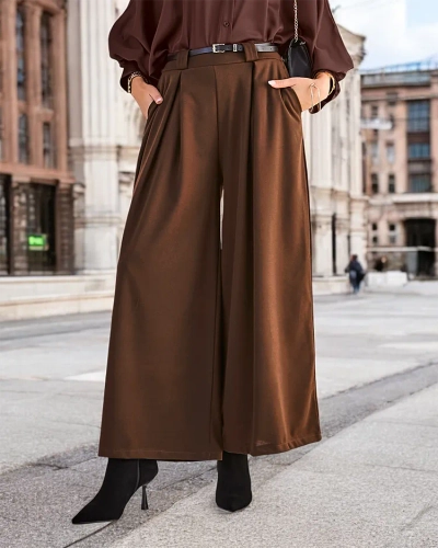 Royalfashion Dámske široké nohavice