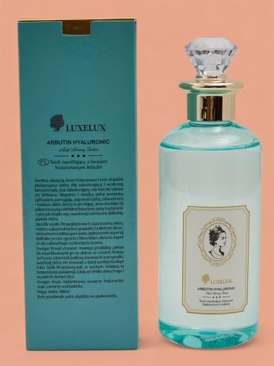 Luxelux Tonikum na tvár s Arbutinom a Hyalurónovou kyselinou 280ml