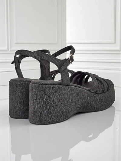 Royalfashion Ženski sandali s polno peto Shadow Lift