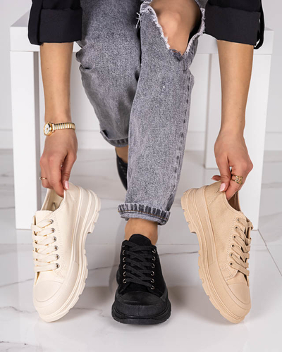 Čierne dámske športové tenisky Ohema - Obuv