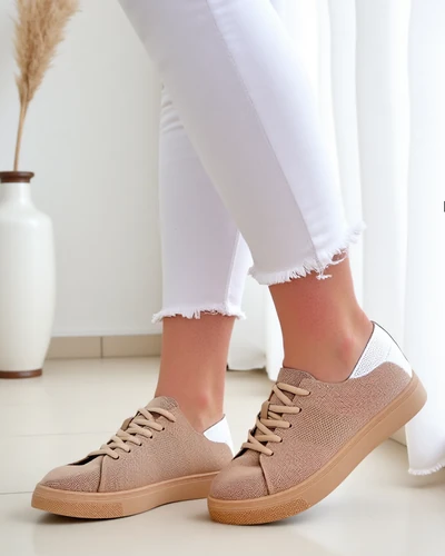 Royalfashion Dámske športové topánky z textilu Esellaf